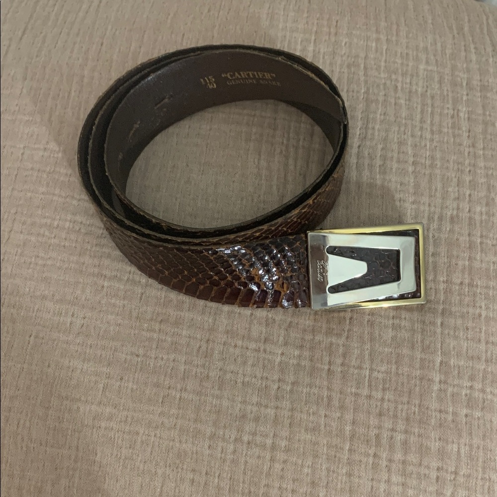 Cartier Leather Belt